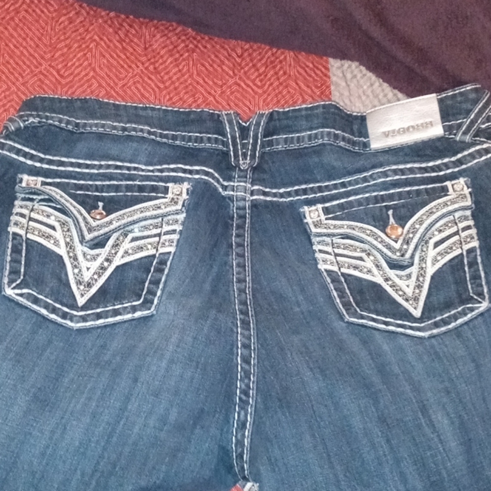 VIGOSS THE NEW YORK BOOT CUT JEANS PLUS 24 LONG